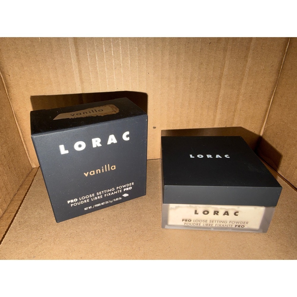 LORAC PRO Loose Setting Powder Vanilla Face Makeup Finishing Powder‎ NEW